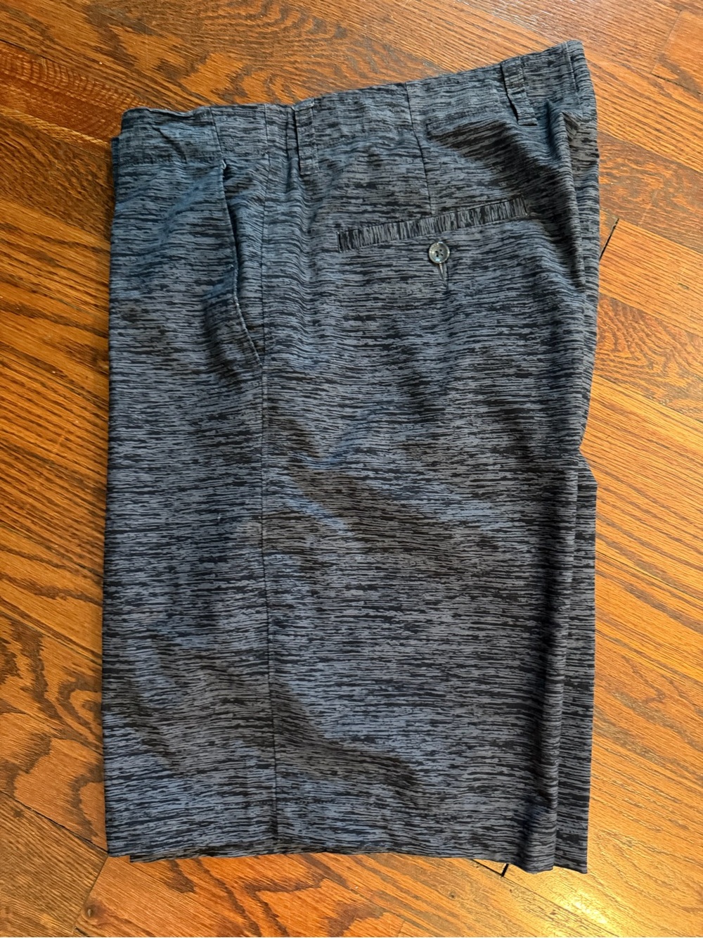 Greg Norman Black Dress Pants with Multicolor Logo